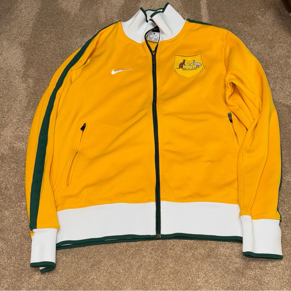 NIKE National Team Australia WC World Cup 2014 Anthem Jacket US Men Medium